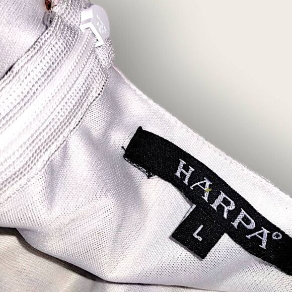 Harpa Womens Dress Sz Large Maxi Pink Blue Sundress  Glamourcore Princesscore - Picture 9 of 13